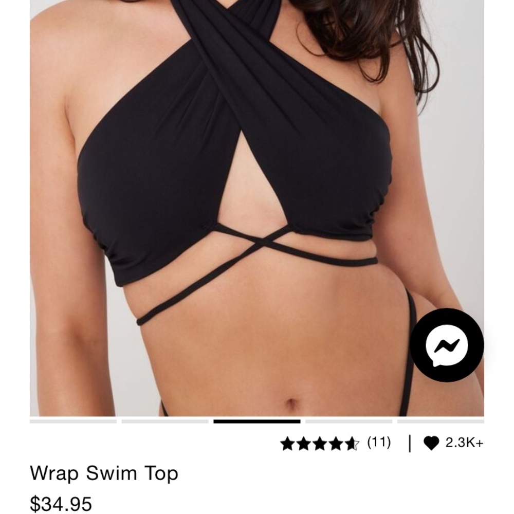 Wrap Swim Top